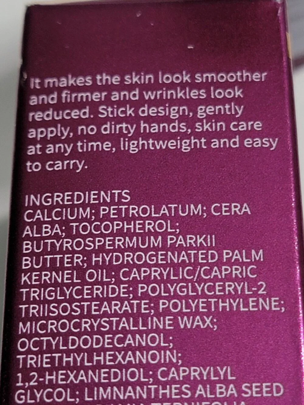 Barubt Calcium Power Multi Balm Firms Skin Core Stick Exp 08/27/2028 New